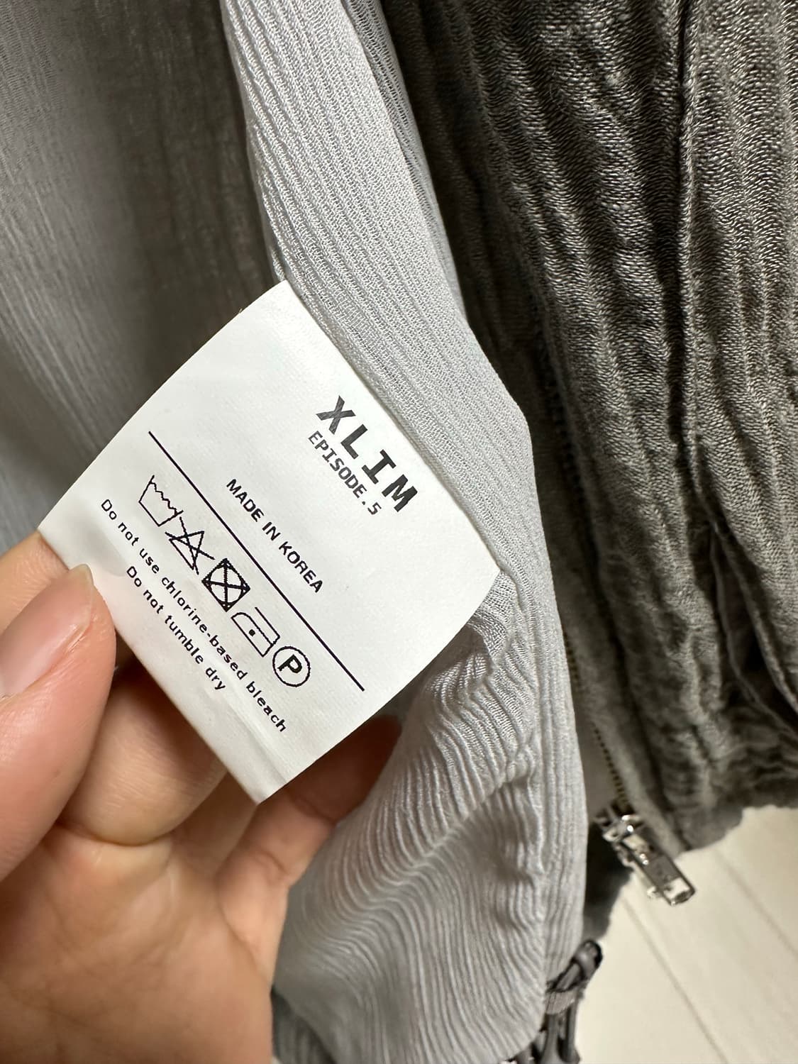 Xlim ep5 01 vest gray 상품이미지8