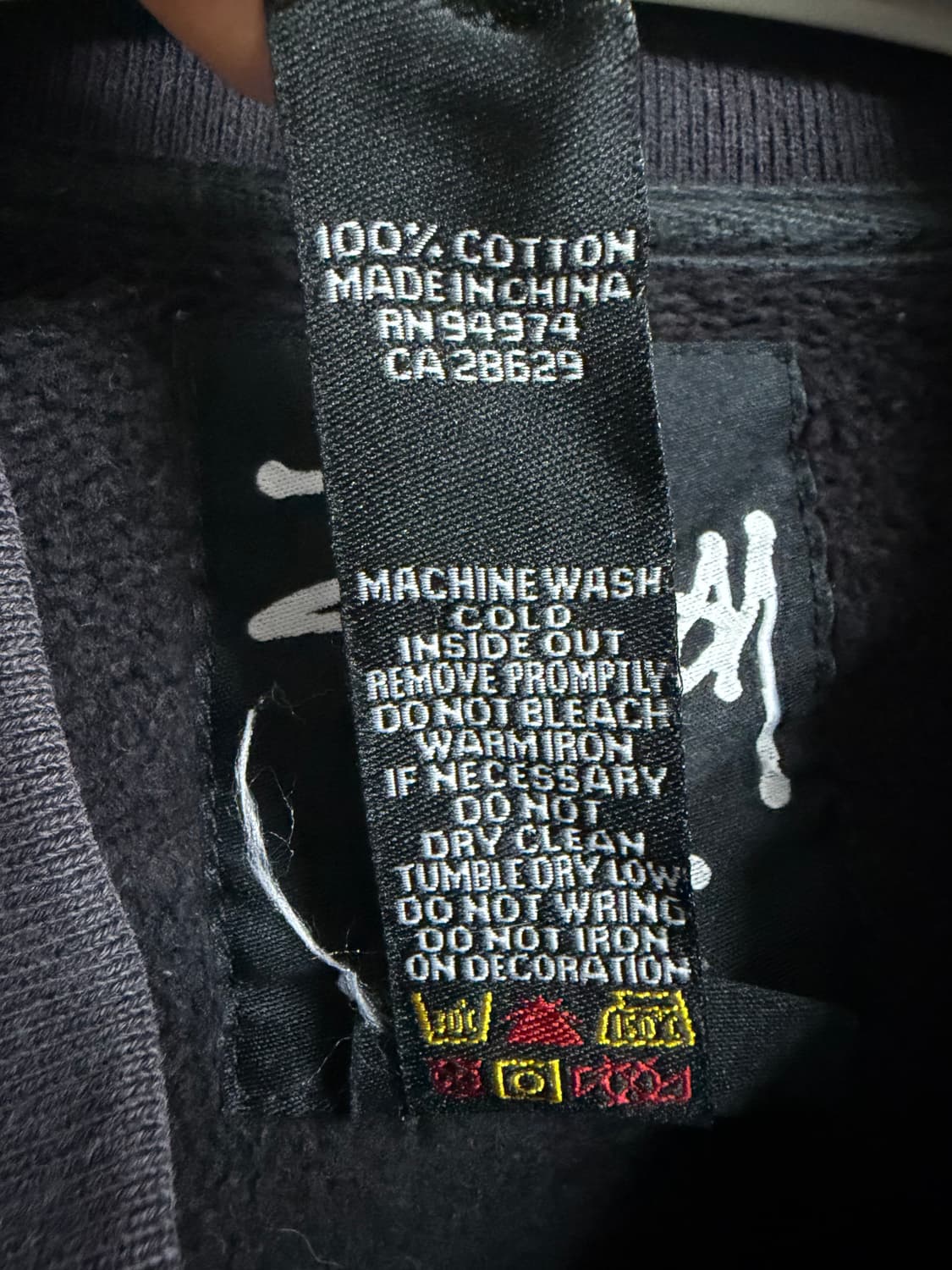 스투시 00s 로고 바시티 자켓 상품이미지4