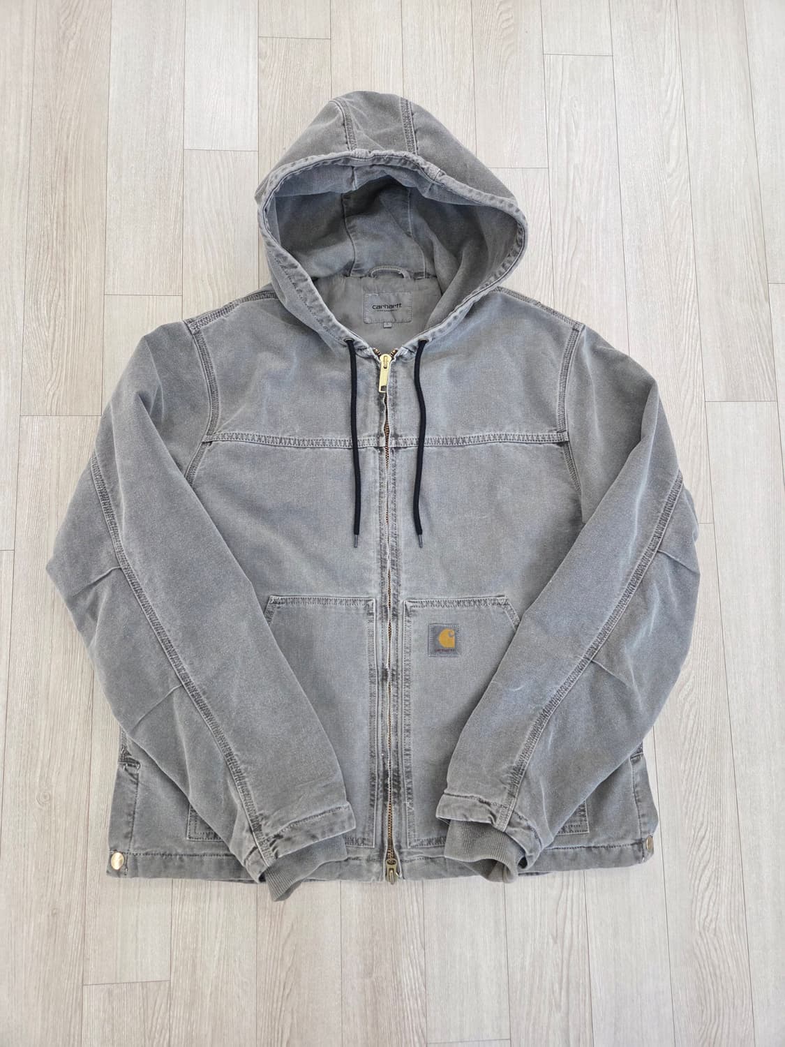 칼하트WIP 알링자켓 페이디드 블랙 L, 105-110 상품이미지3