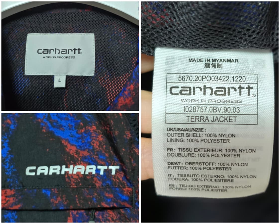 정품 칼하트 테라위성 자켓/남100~110 상품이미지3
