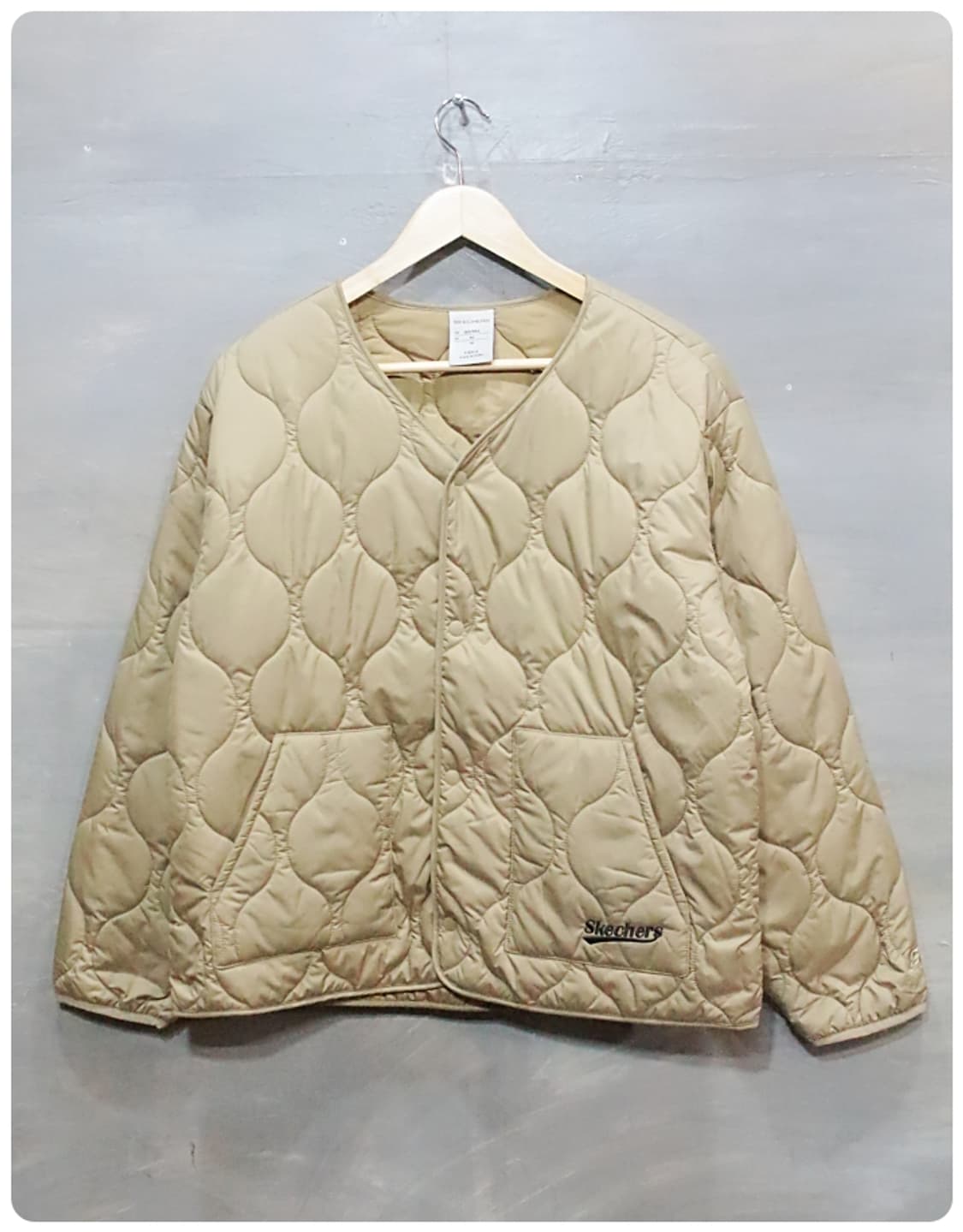 [90] 스케쳐스 22FW 루즈핏 퀼팅 경량 패딩 자켓 상품이미지2