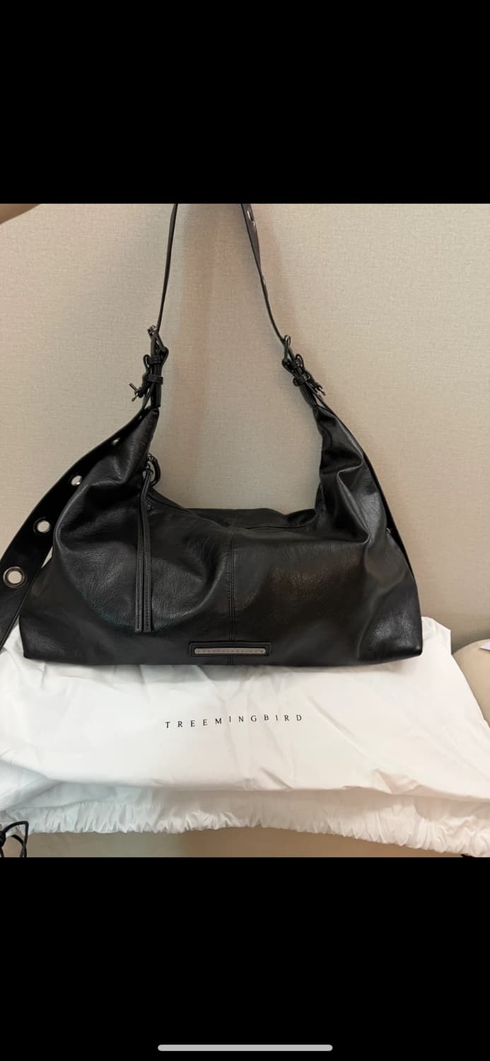 트리밍버드 빅 숄더백 / Eyelet Big Shoulder Bag 상품이미지1