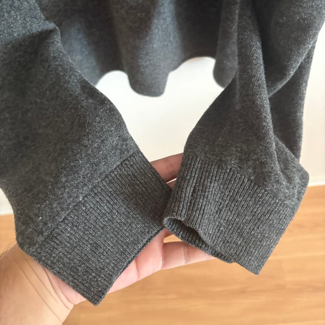 라코스테 그레이 울 니트 110 상품이미지5