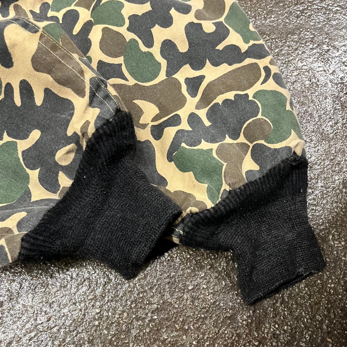 70s 빈티지 덕카모 퀼팅 팬츠 (35“) 상품이미지3