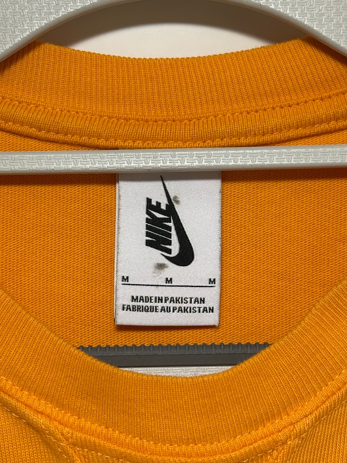 [M] 나이키 x 킴 존스 오버사이즈드 티셔츠 써킷 오렌지 - US/EU 상품이미지4