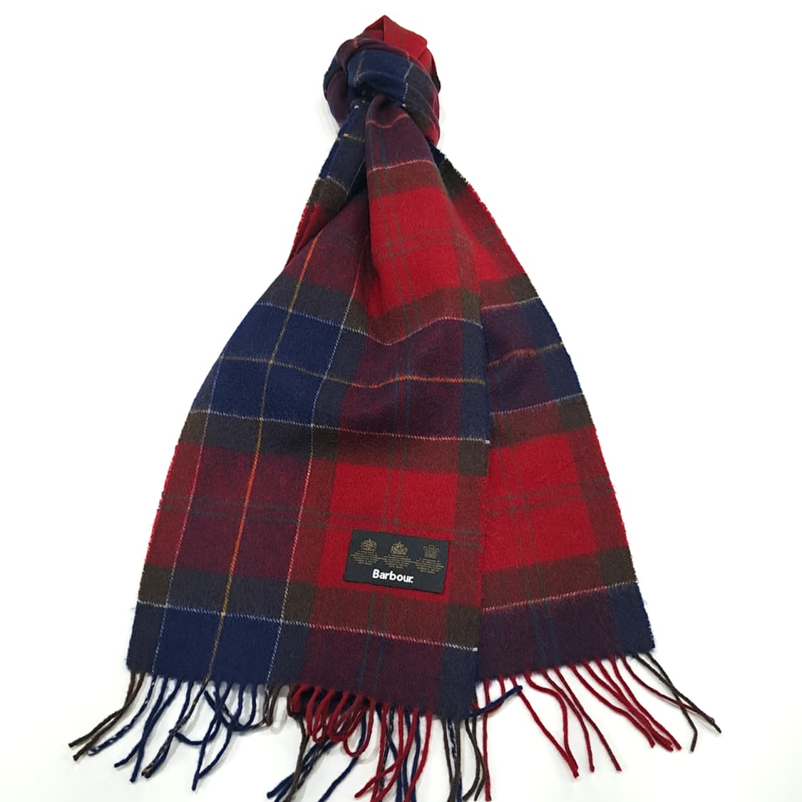 MX314 바버 로얄 타탄체크 램스울 목도리 머플러 상품이미지3