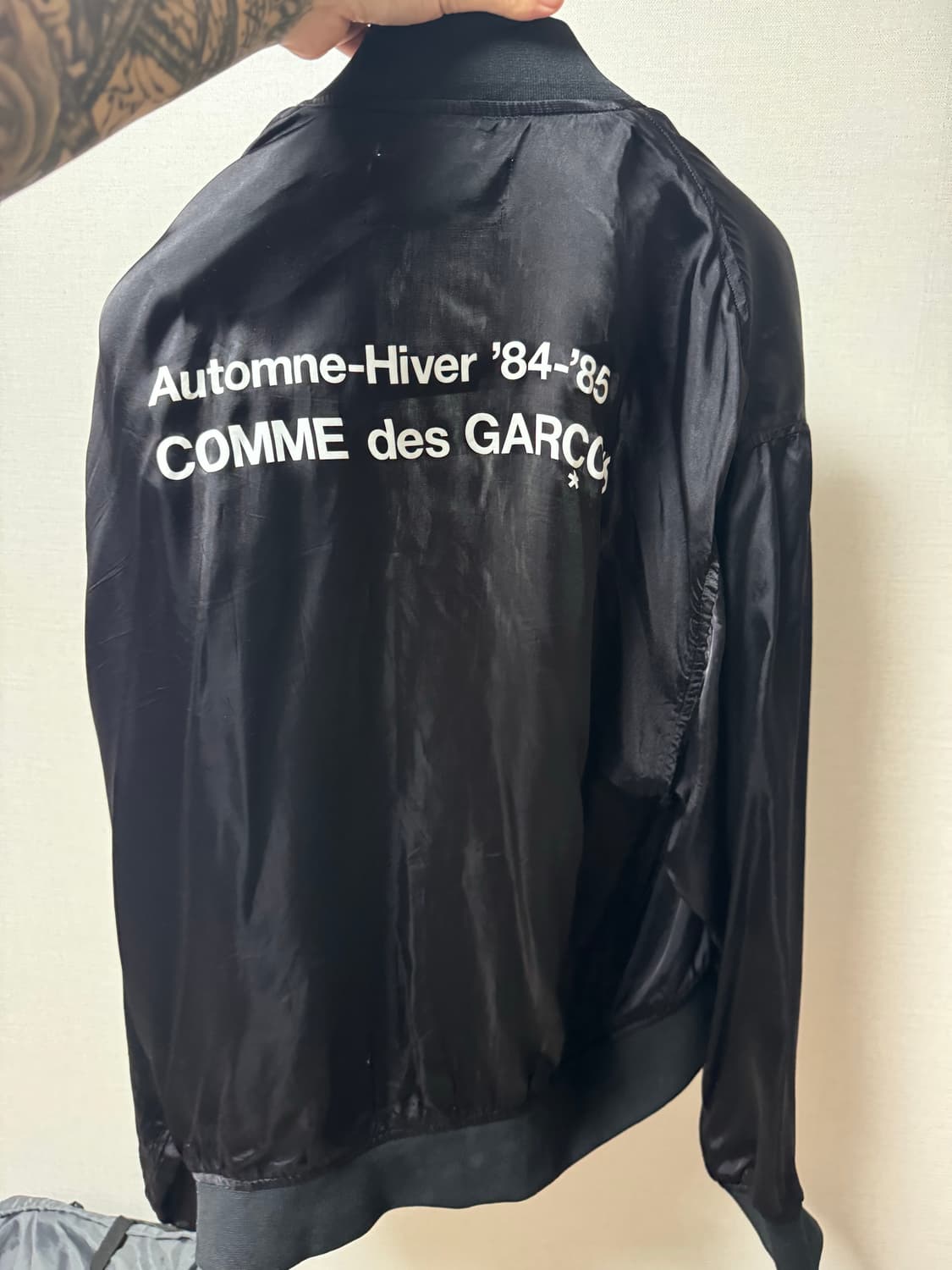 cdg 꼼데가르송 스태프 블루종 xl 상품이미지2