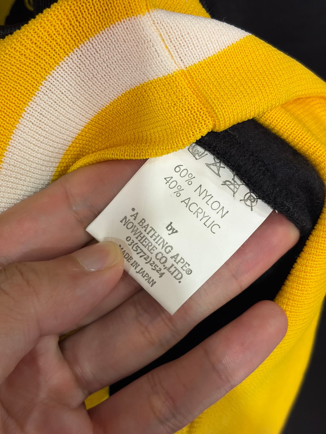 J78 베이프 컬리지 로고 바시티 자켓 상품이미지5