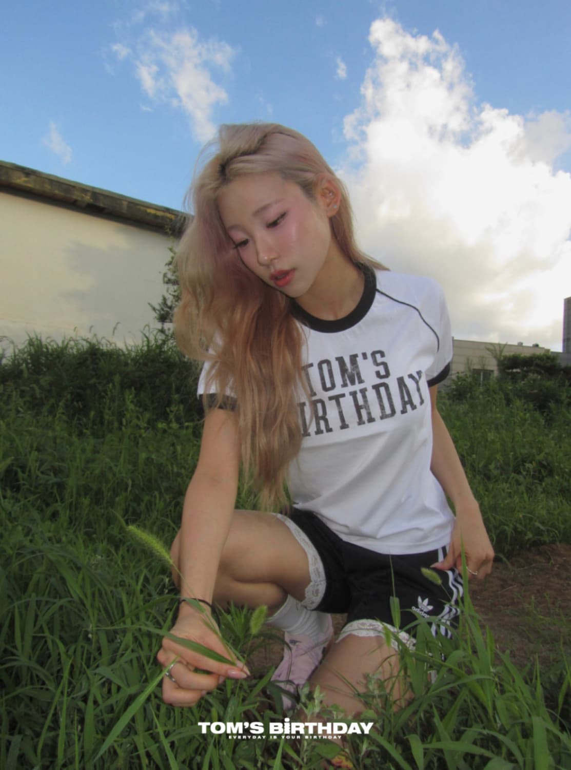 톰스벌스데이 링거 티셔츠 블랙 2 사이즈 상품이미지2