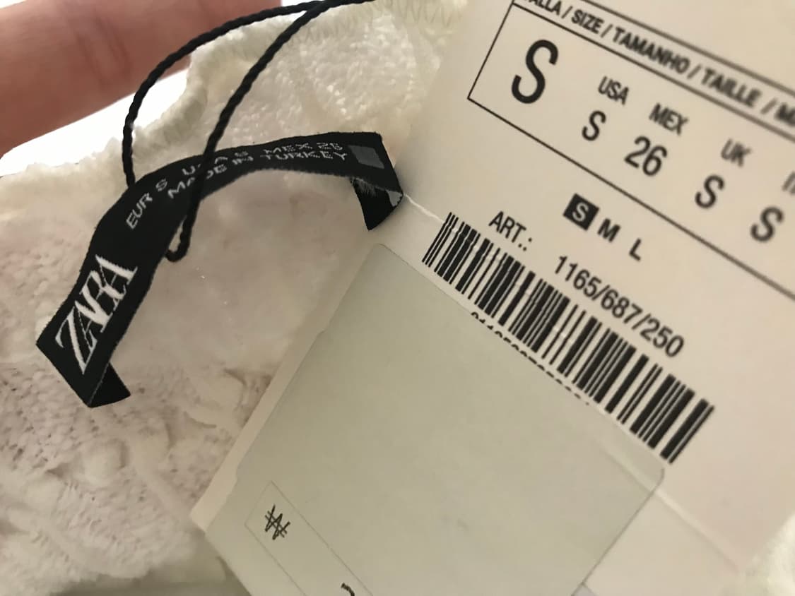 자라 오프숄더 탑 상품이미지2