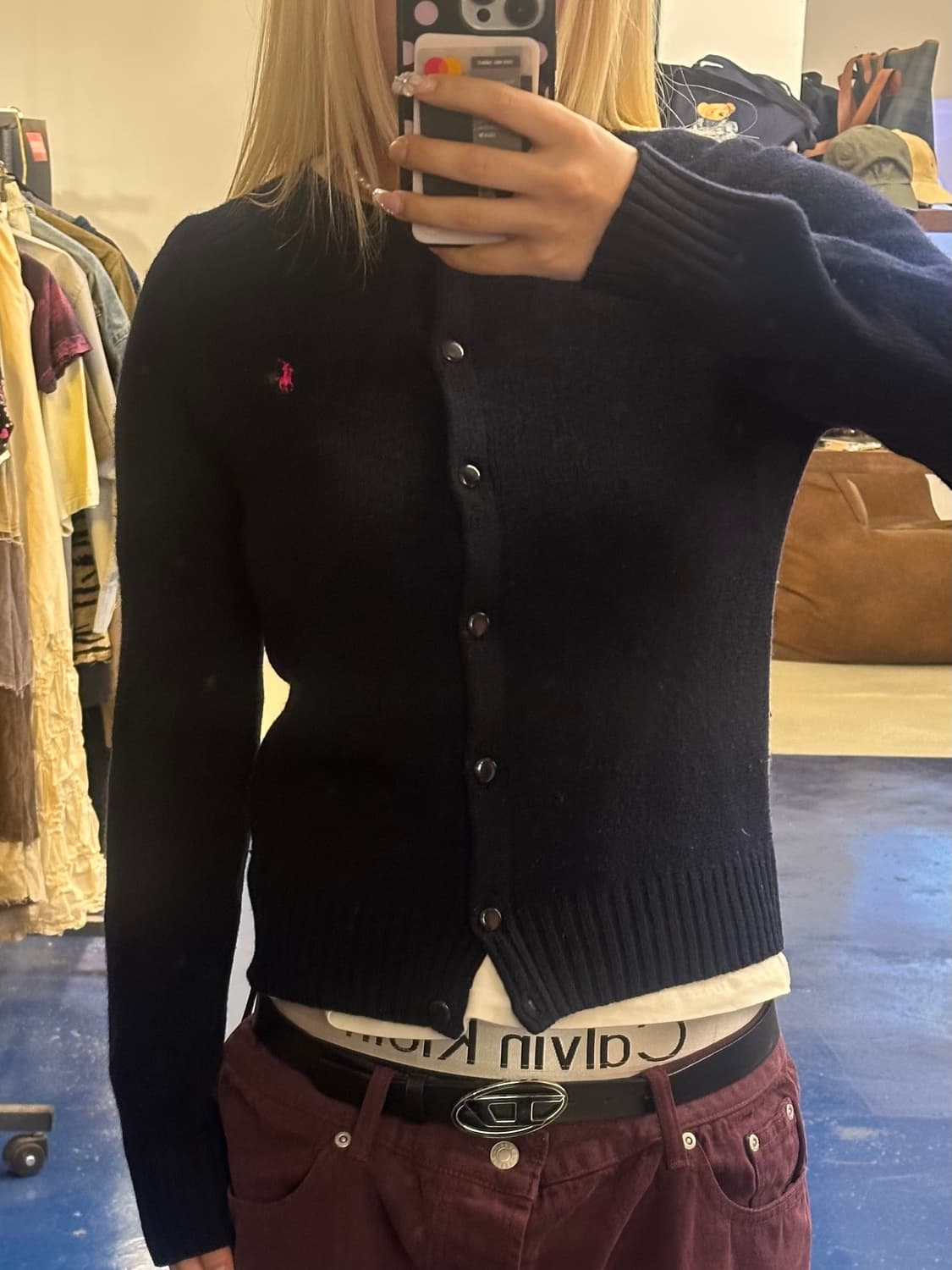 폴로 랄프로렌 라운드넥 가디건 상품이미지2