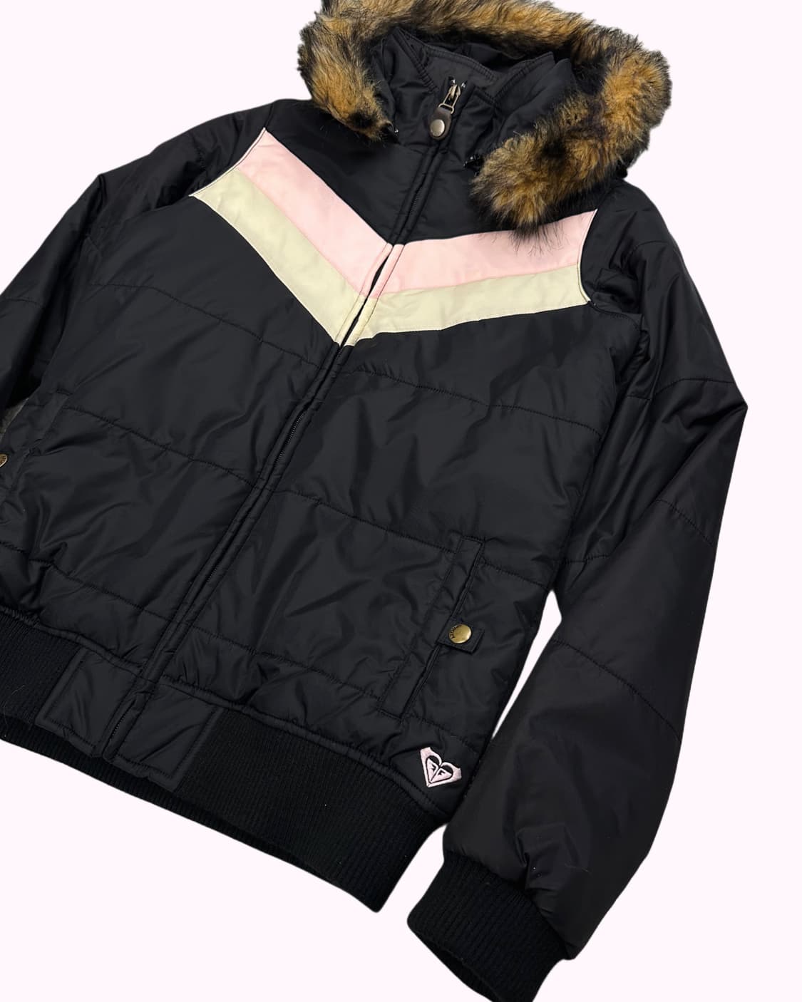  pannel fur hood padded jacket 상품이미지2