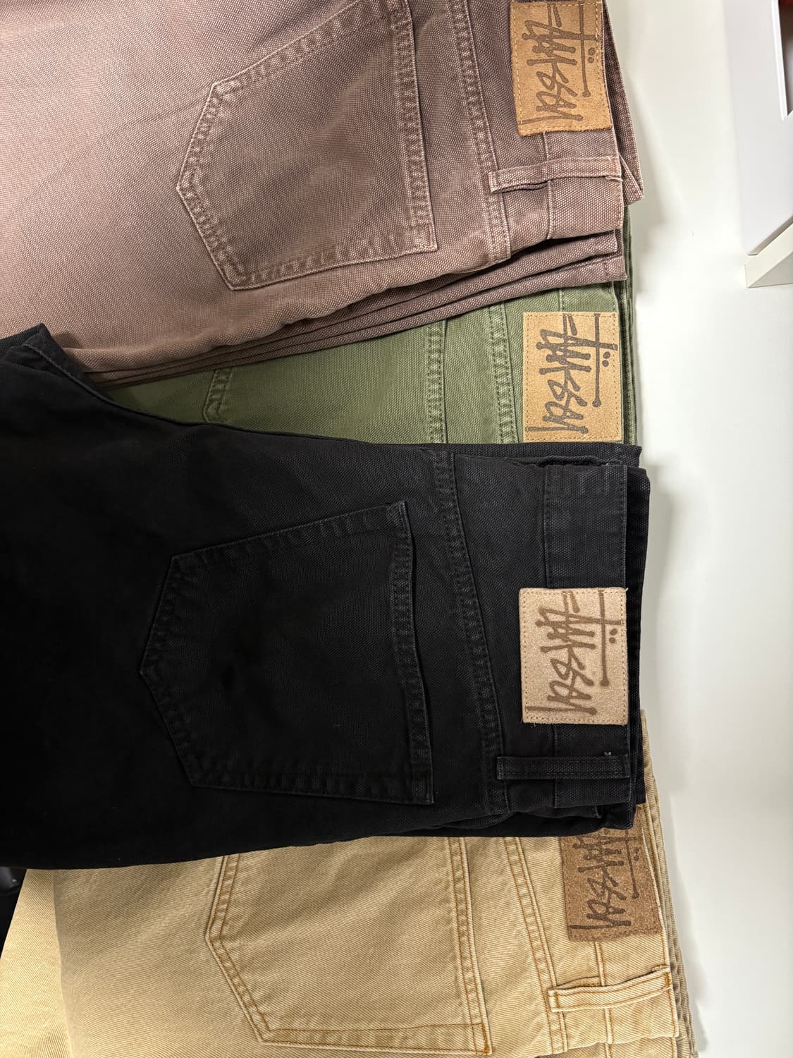 스투시 뉴 클래식 진 베이지 31 사이즈 상품이미지1