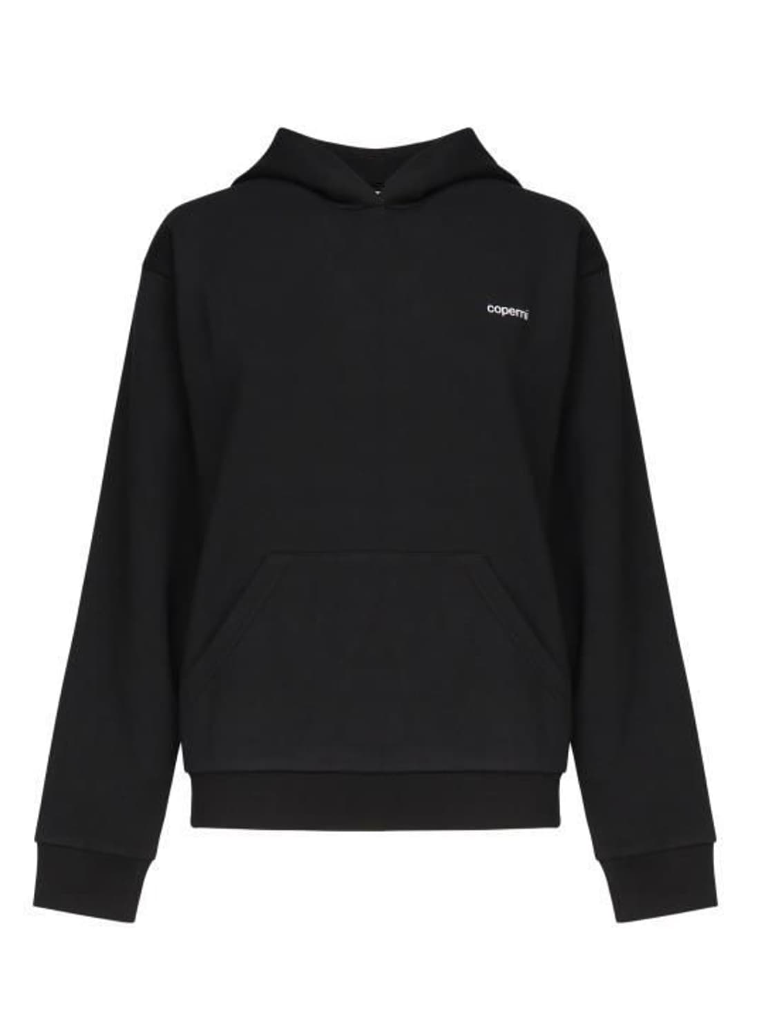 코페르니 로고 후드 블랙 상품이미지1