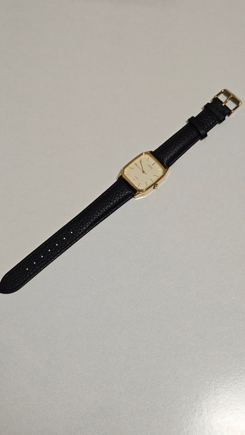 빈티지 시티즌 Forma 금장 가죽 시계 상품이미지5