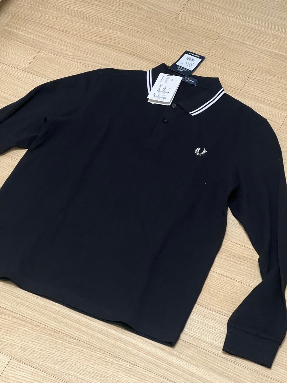 프레드페리 트윈팁 롱슬리브 상품이미지2