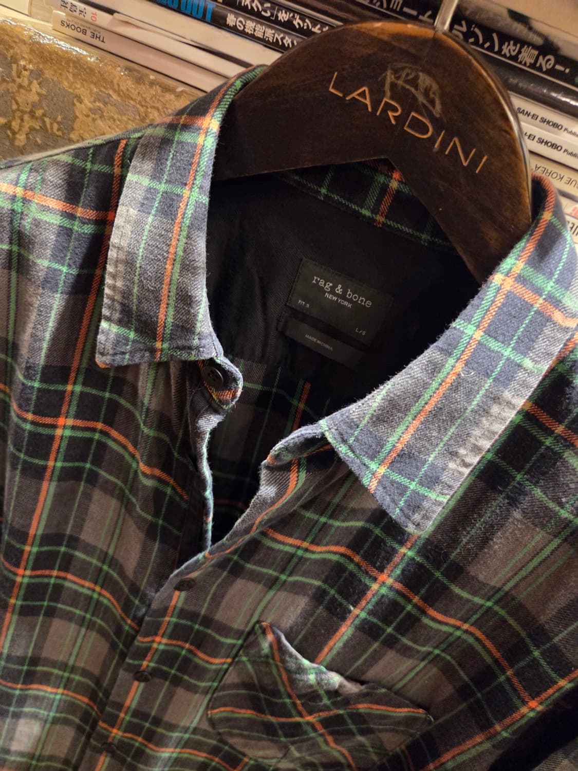 랙앤본 플란넬셔츠 상품이미지2