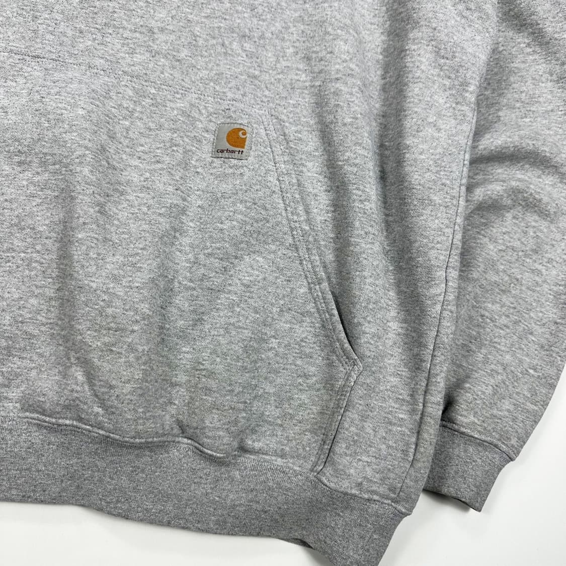 칼하트 오리지널 핏 그레이 후드티 (실측 XL) 상품이미지3