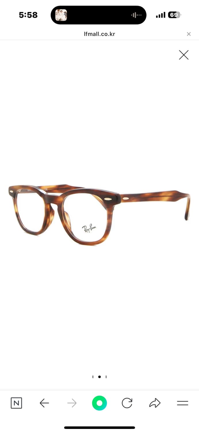 ⭐️레이밴 정품⭐️ ORX5398F HAWKEYE  상품이미지2