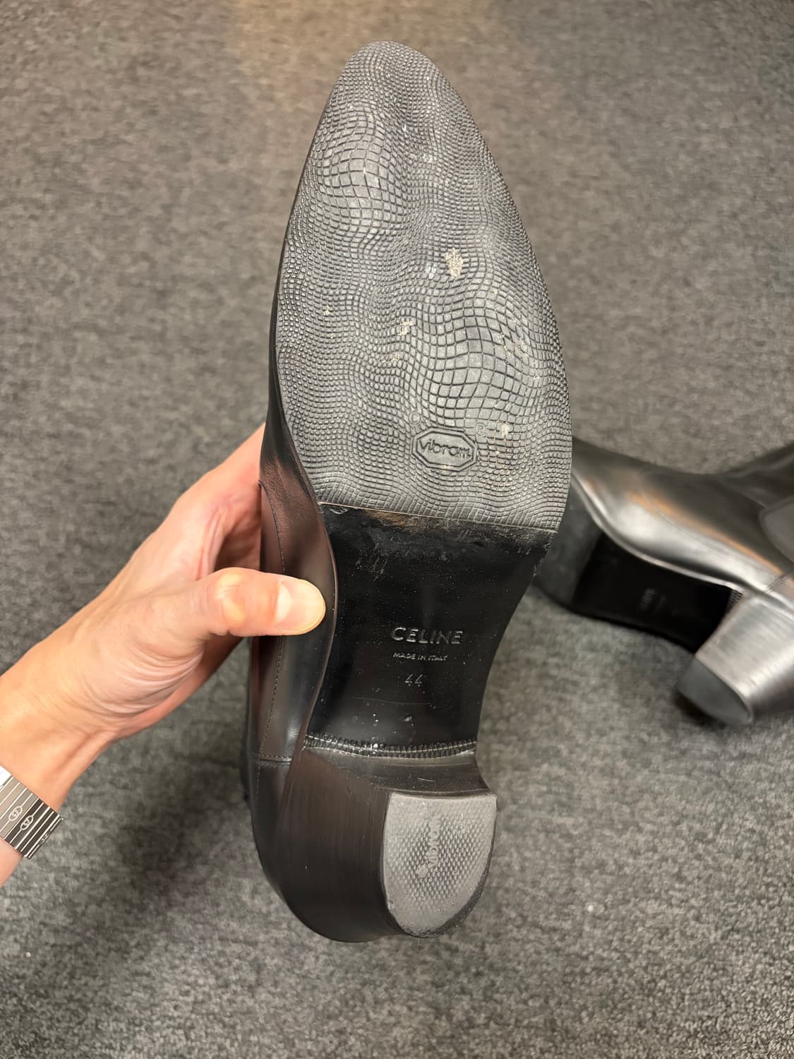 셀린느 헥토르 첼시 부츠 44 블랙 상품이미지4