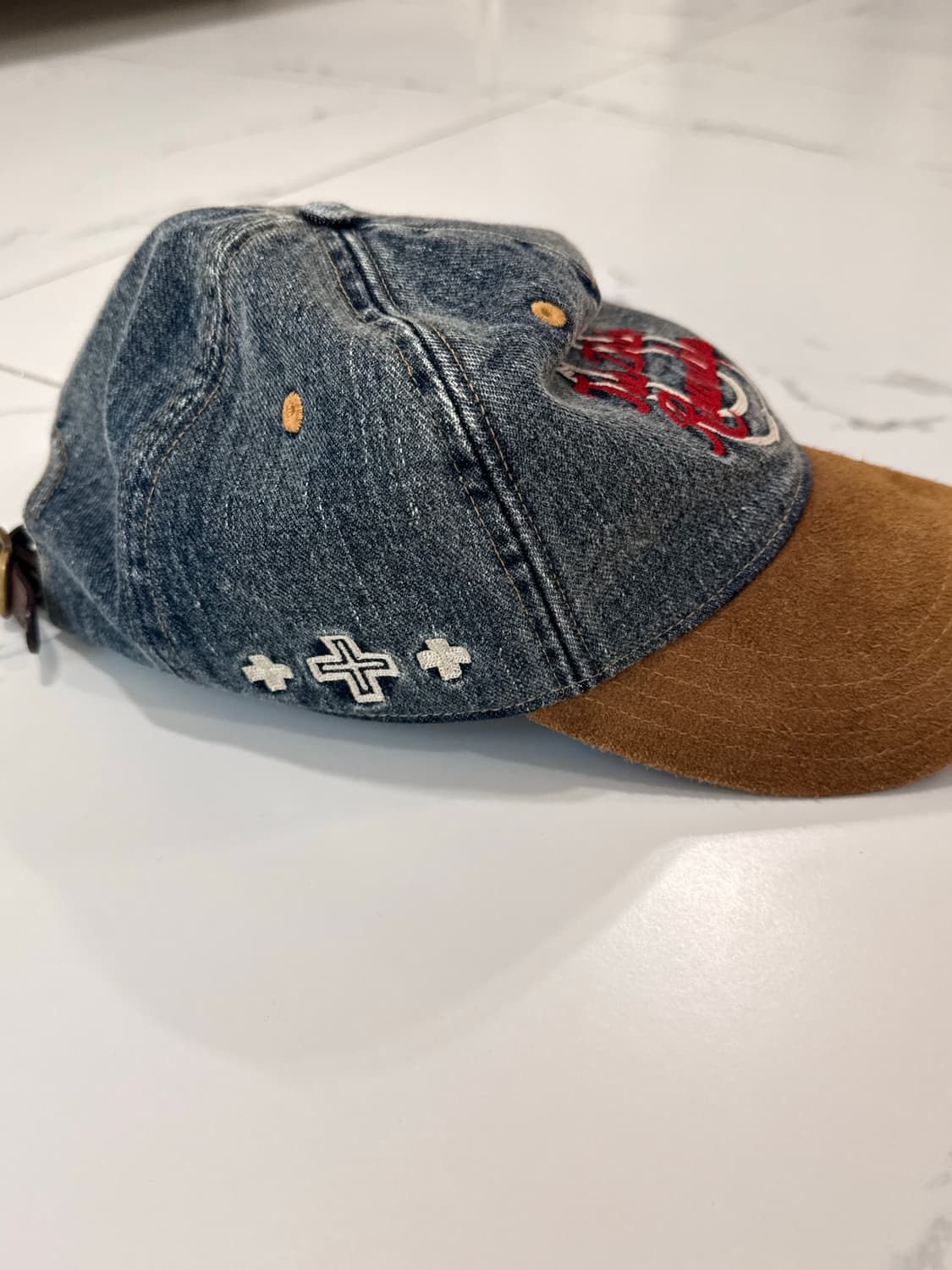 PRL x Naiomi Glasses Denim Ball Cap  상품이미지5