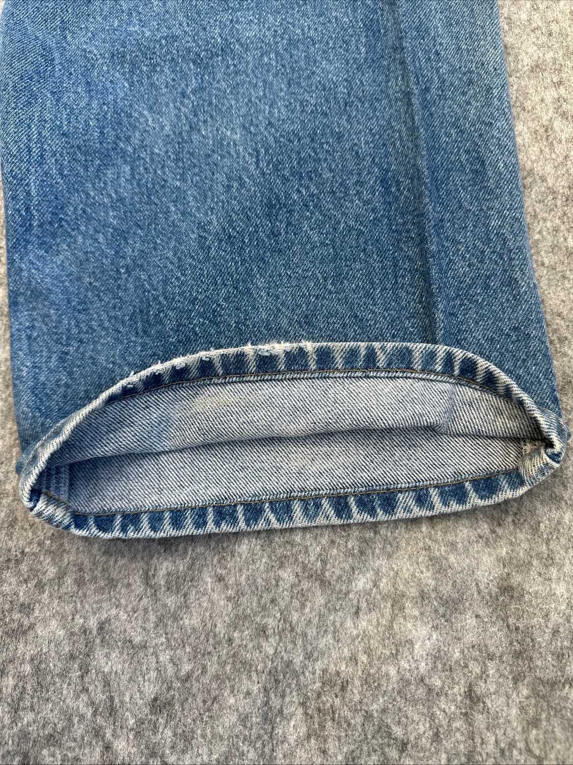 [36X30] 칼하트 B73 DST 더블니 데님 팬츠 던가리핏 상품이미지10