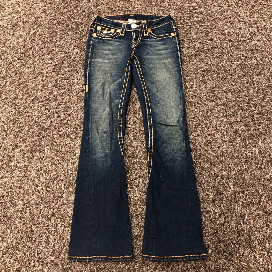 트루릴리전 조이 슈퍼티 부츠컷 데님 팬츠 상품이미지1