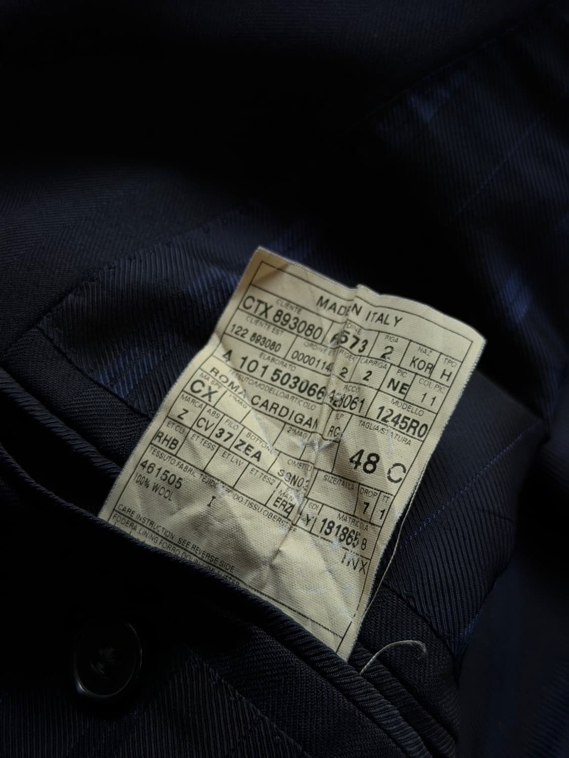 에르메네질도 제냐 테일러드 자켓 100 상품이미지10