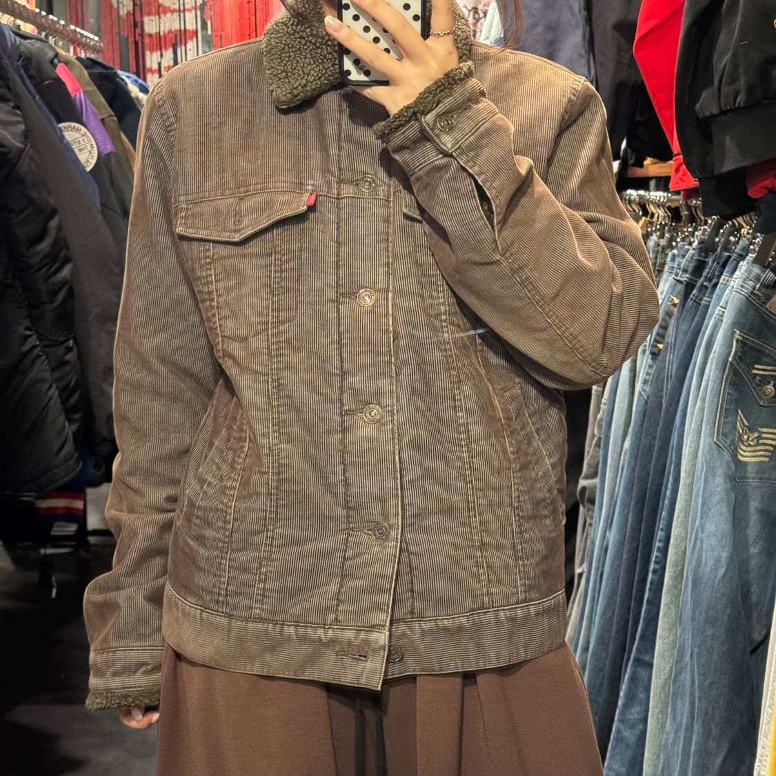 [IM]리바이스 셰르파 자켓 상품이미지1