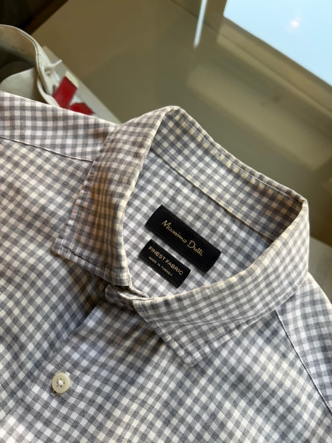 마시모두티 깅엄체크 셔츠 100 상품이미지8