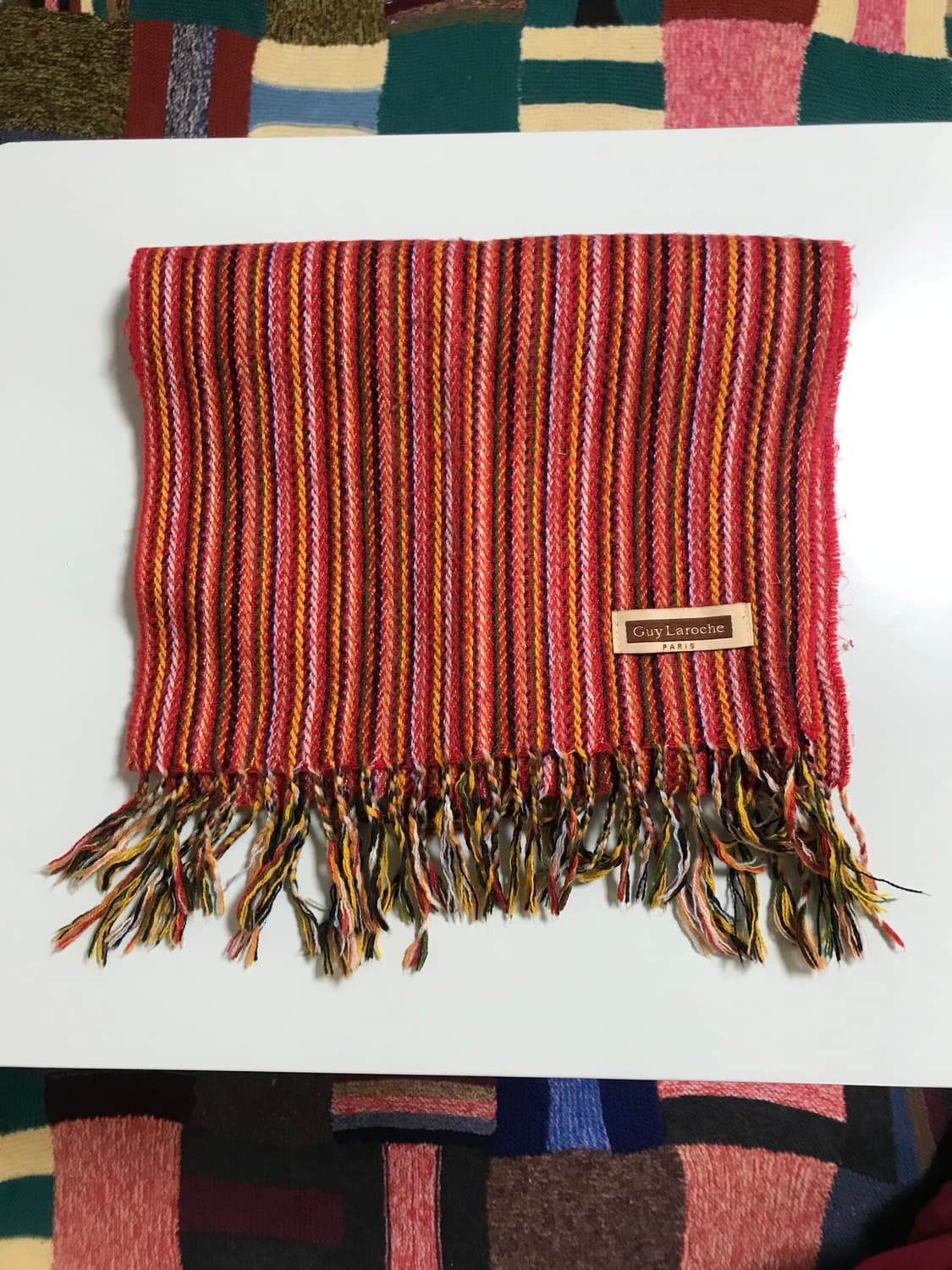 Guy Laroche 스트라이프 머플러 상품이미지4