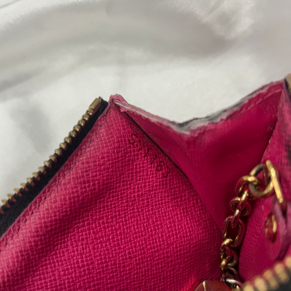 빈티지 루이비통 무라카미 멀티컬러 키체인 카드 지갑 상품이미지9