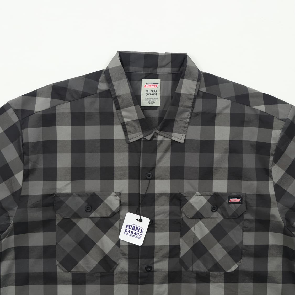 디키즈 체크 반팔 셔츠 XL A1067 상품이미지2