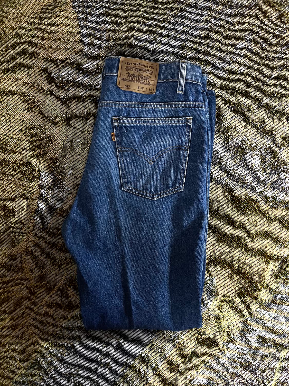 (Made in usa)리바이스 517 오랜지탭 36x30 판매 상품이미지2