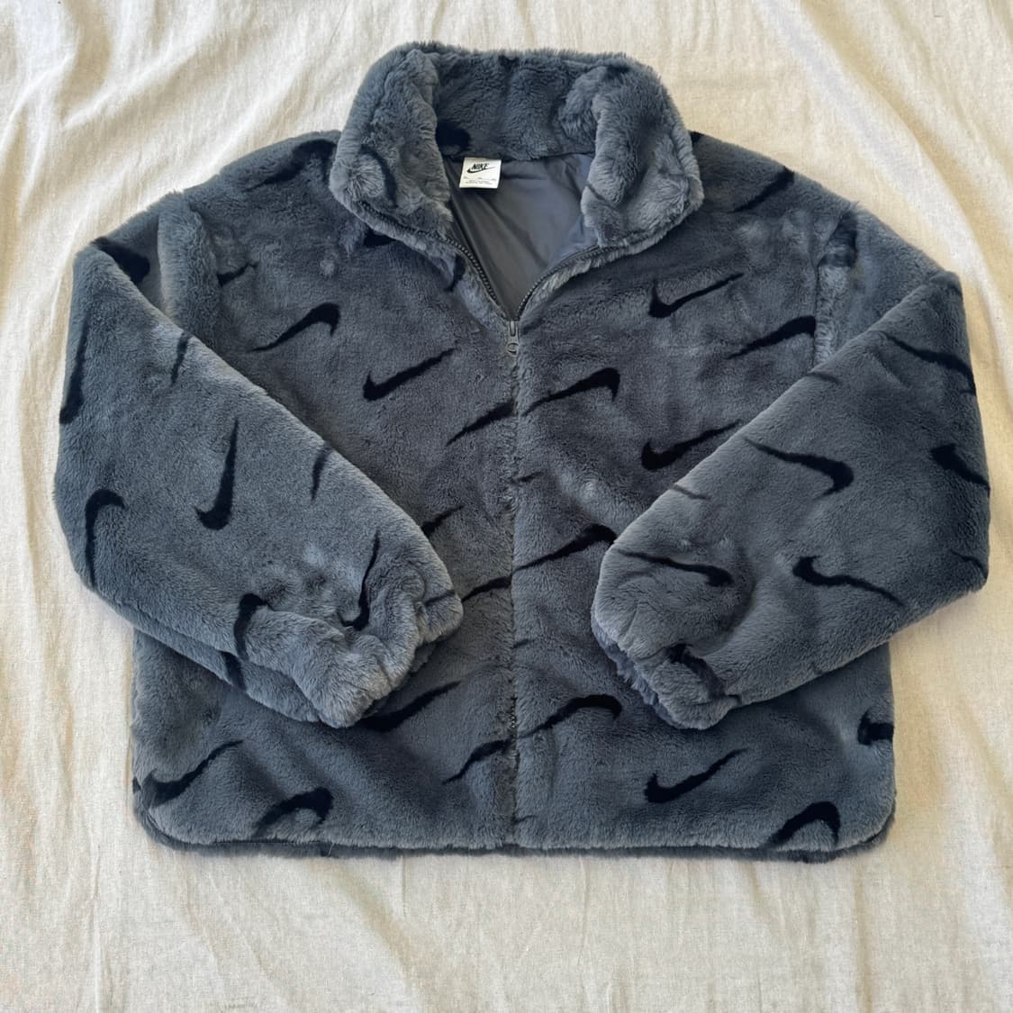 나이키 차콜 퍼자켓 XL  상품이미지1