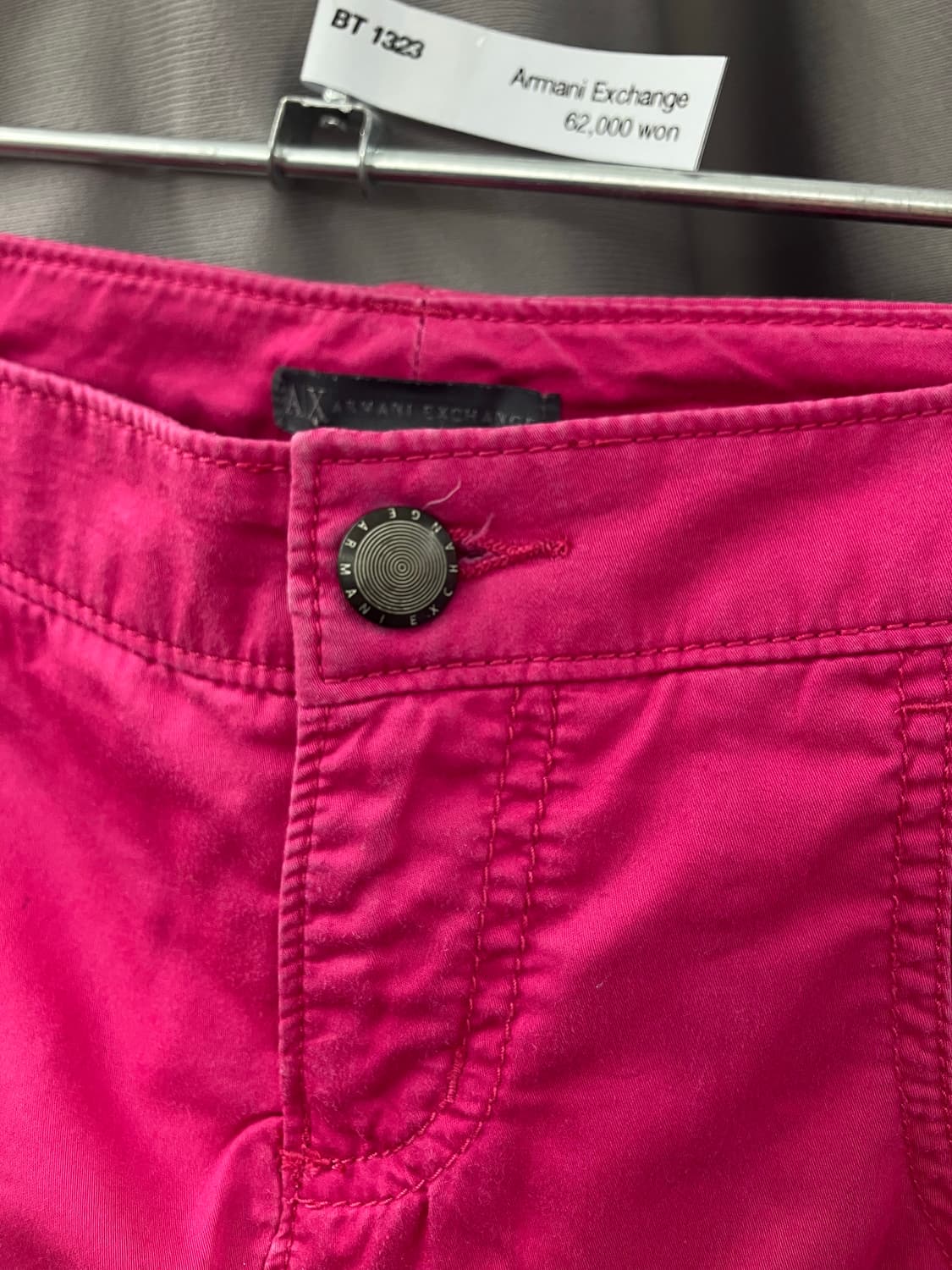 알마니 익스체인지 코튼 미니스커트  상품이미지3