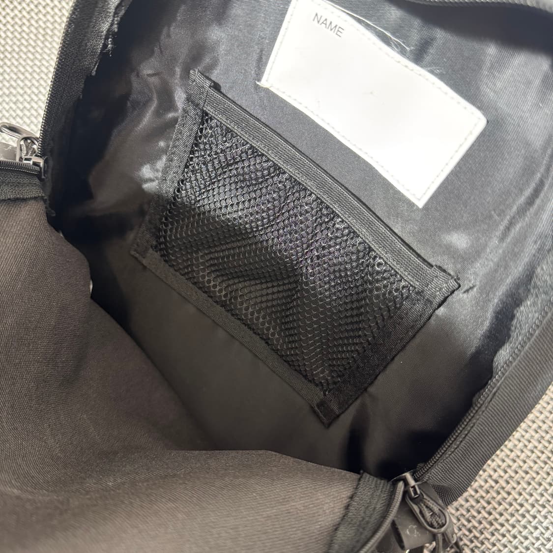 앤드원더 미니 백팩 블랙 ( OS/OLD-8258 ) 상품이미지3