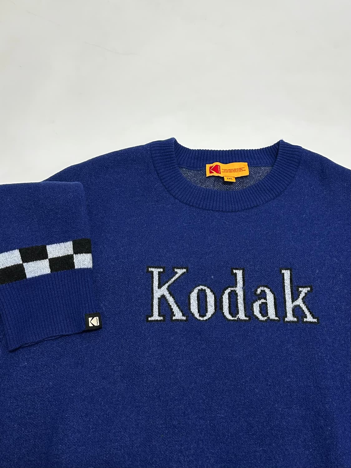 코닥 캐시미어 혼방 자카드 니트 상품이미지4