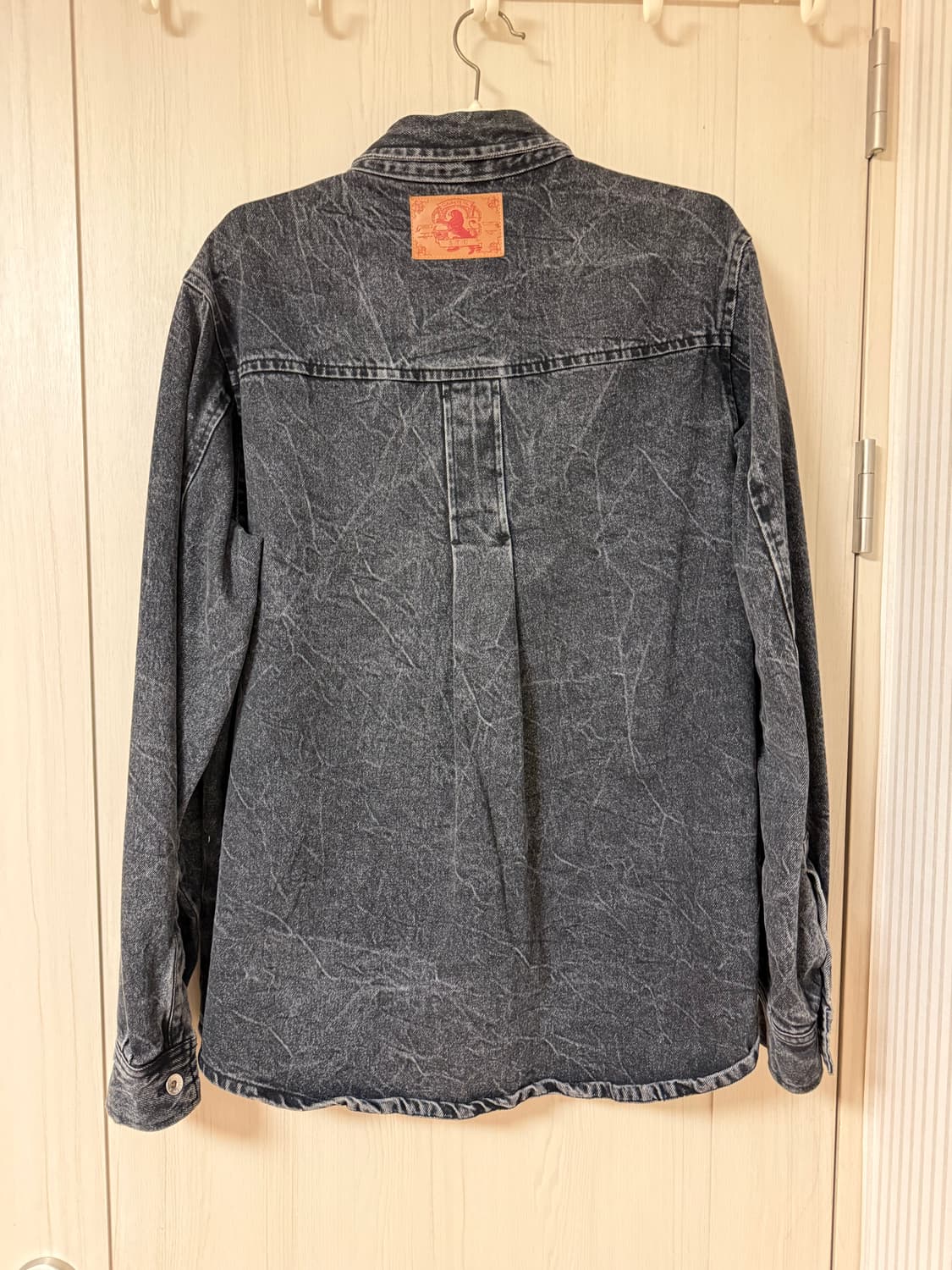 stu offlce 21 fall 크리즈 데님 셔츠 상품이미지4