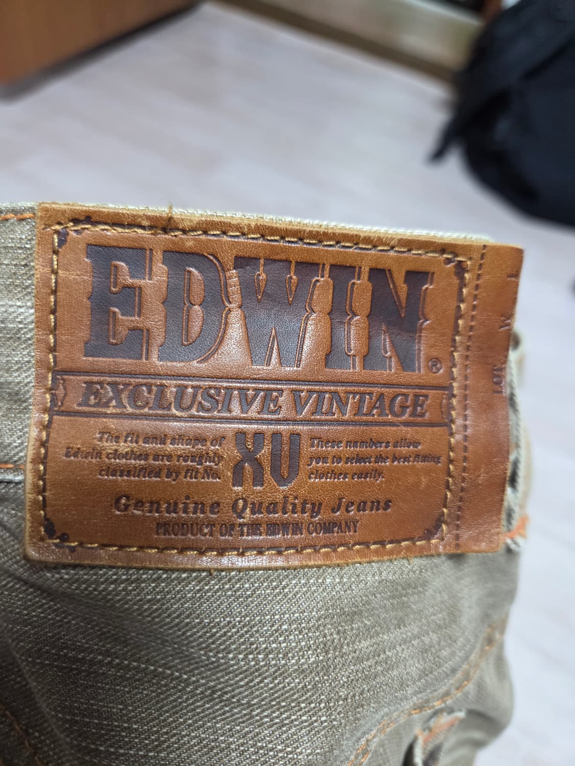 Edwin 브라운데님팬츠 상품이미지3