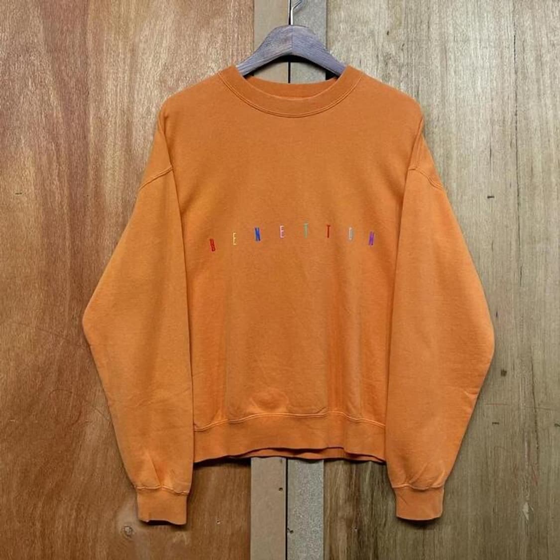 베네통 스펠아웃 맨투맨 (M)  상품이미지3