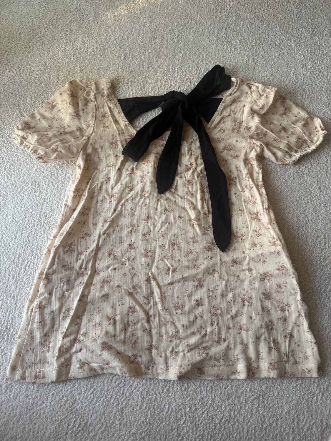 colocynth blouse vintage flower 팔아요 상품이미지2