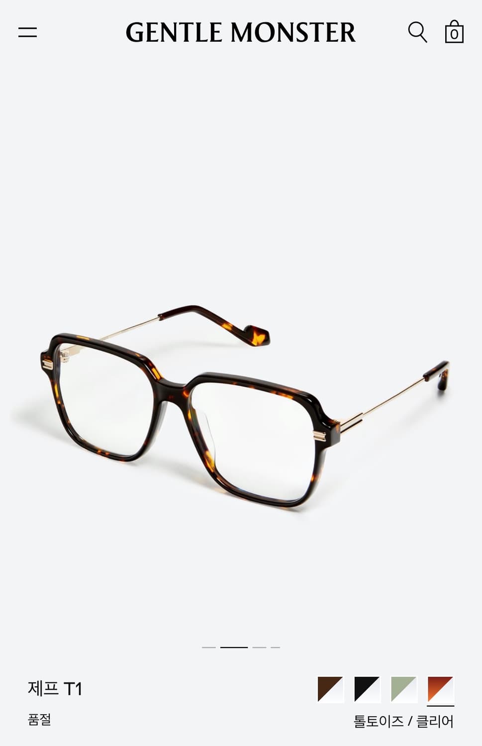 젠틀몬스터 제프 T1  상품이미지2