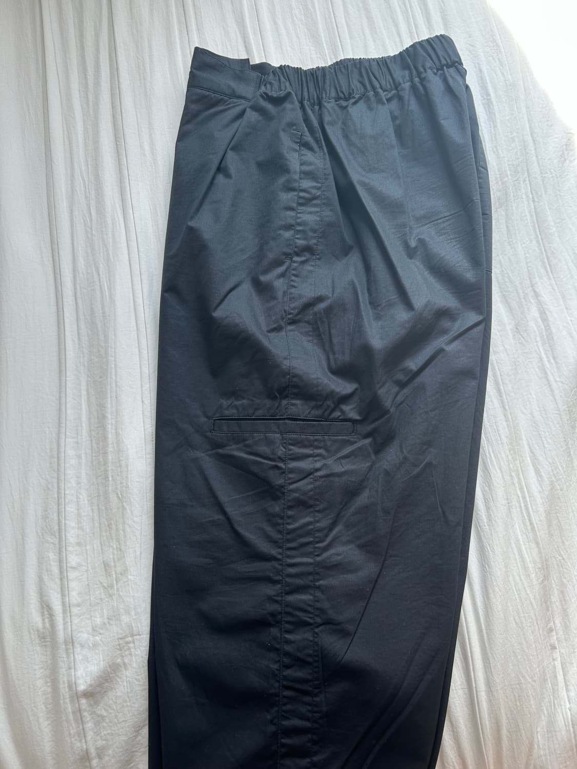 llud Incision Pocket Pants Black(L) 상품이미지5