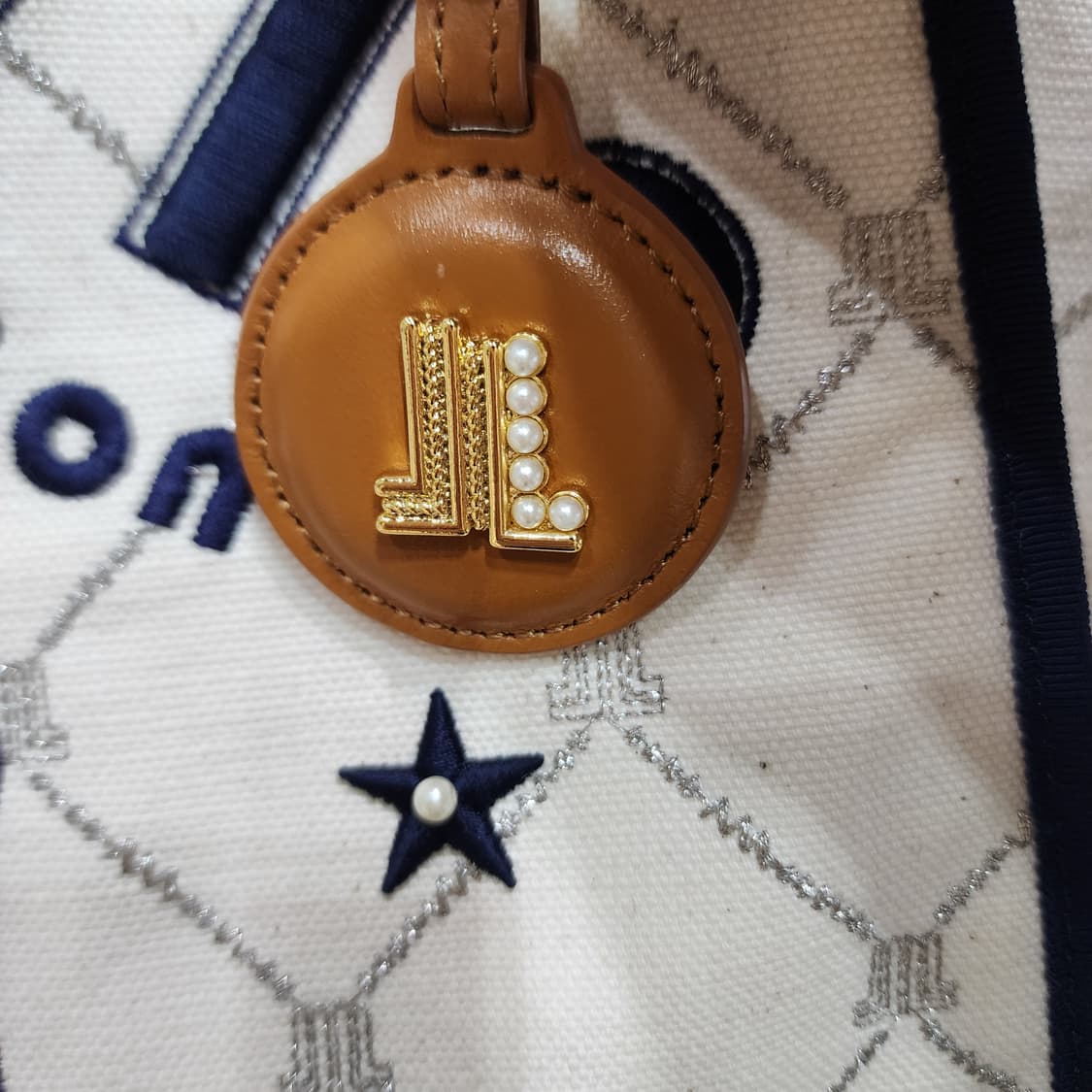 LANVIN (랑방)컬렉션 숄더백 토트백 아이보리 새거급 상품이미지5