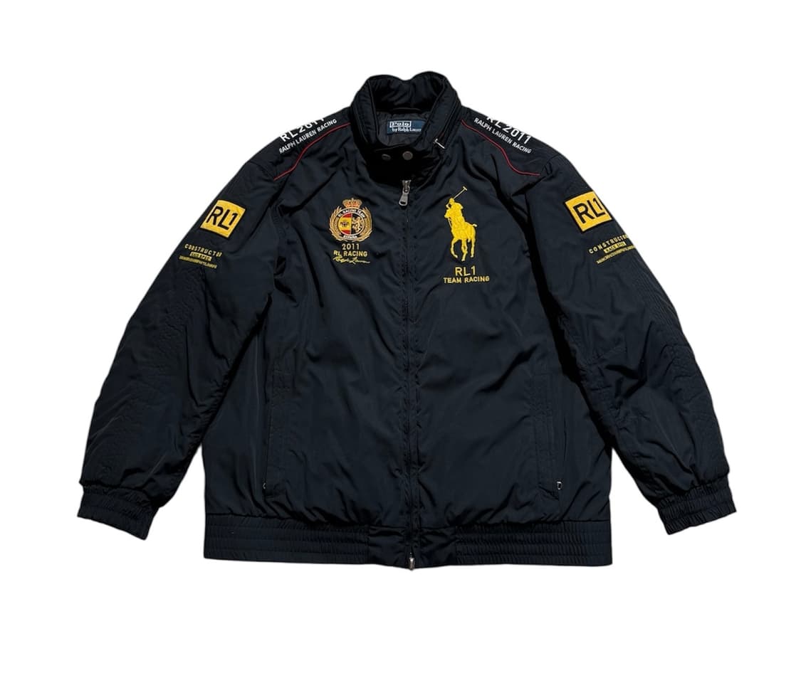 폴로 랄프 로렌 빅포니 에스파냐 RL1 레이싱팀 봄버 자켓 상품이미지1