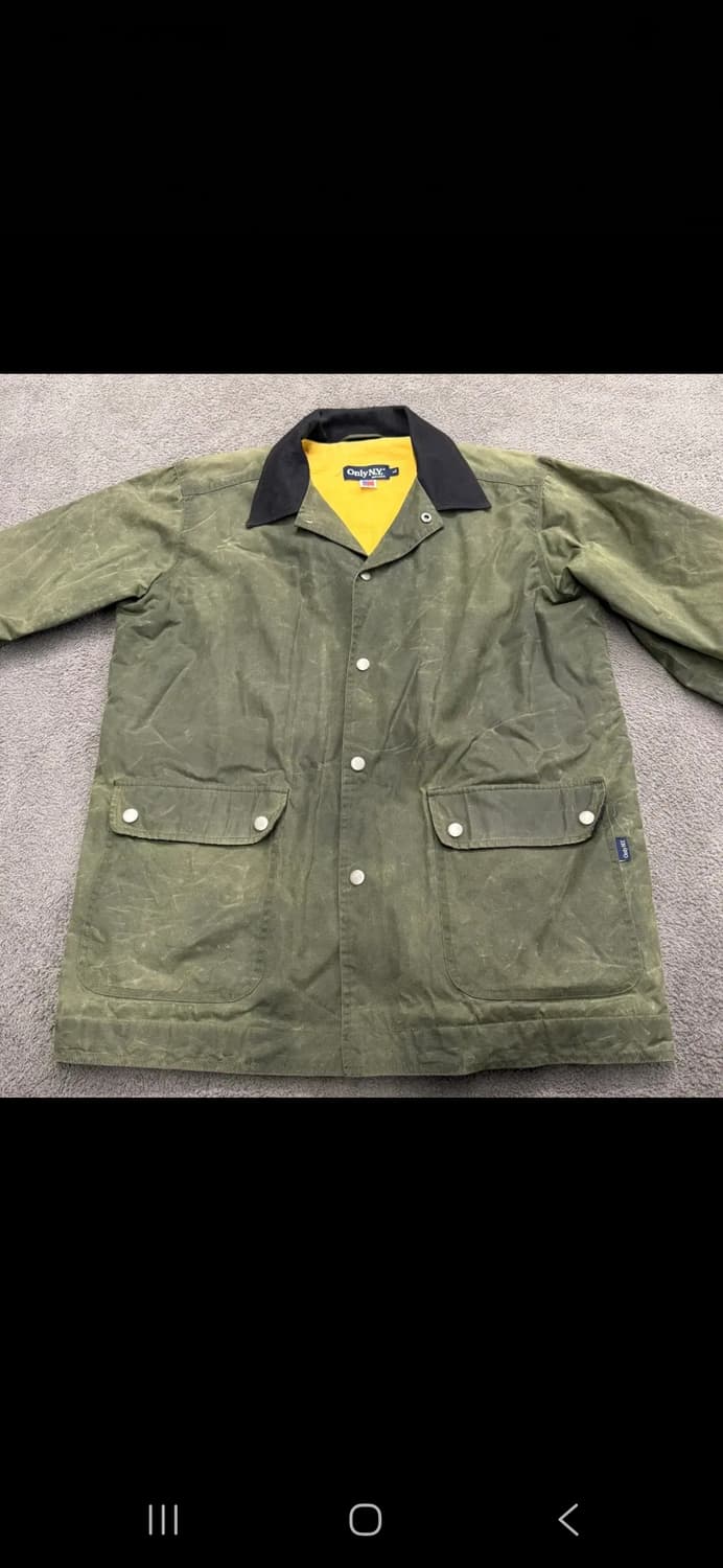 [정품/L] Only n.y. 빈티지 Usa 왁스자켓 c1 상품이미지3