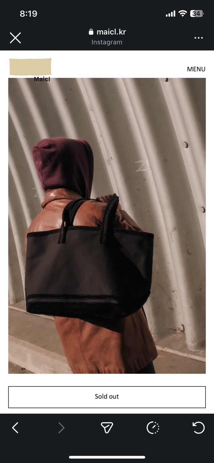 [os] 마이클 토트백 블랙 LUCiLLE BAG XL in black 상품이미지3