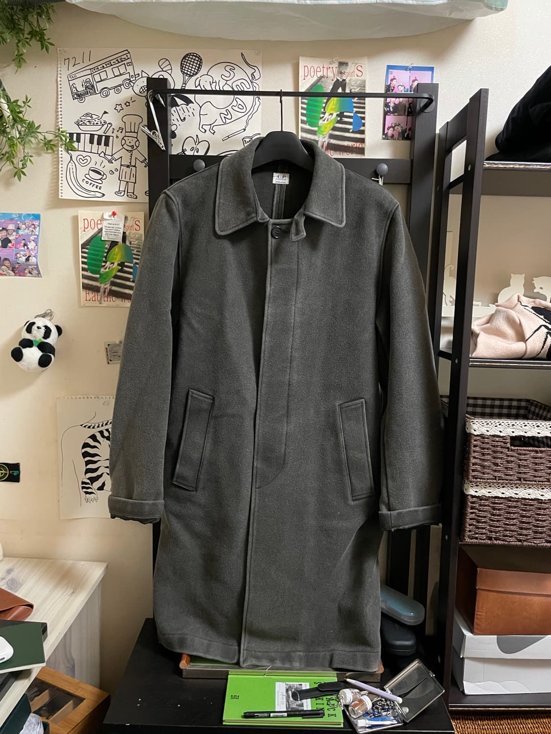 CP 컴퍼니 워시드 코트  상품이미지1