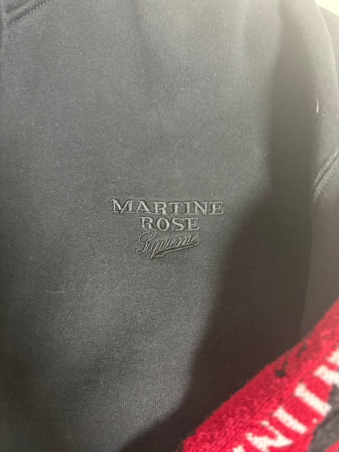 슈프림 × 마틴로즈 콜라보 후드집업 (M사이즈) 상품이미지2